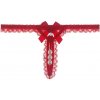 Red 3 Balls Sex String dámske mini nohavičky S/M Red 3 Balls Sex String dámske mini nohavičky S/M
