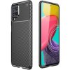 Puzdro Samsung Galaxy M53 5G karbónové čierna farba Puzdro Samsung Galaxy M53 5G karbónové čierna farba