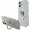 Karl Lagerfeld Ringstand Karl and Choupette MagSafe pre iPhone 16 White