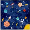 Narodeninové servítky Vesmír 10 kusov Narodeninové servítky Vesmír 10 kusov