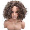 Kučeravá parochňa Fanta afro hnedá-blond-svetlá blond melír T4-27-613 Kučeravá parochňa Fanta afro hnedá-blond-svetlá blond melír T4-27-613