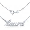 SILVEGO Strieborná retiazka s menom Laura JJJN1209lau