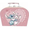 Detský kartónový kufrík Lilo & Stitch - ružový, 19×14×7 cm (WD171517) Detský kartónový kufrík Lilo & Stitch - ružový, 19×14×7 cm (WD171517)