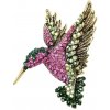 Gaira® Brošňa Kolibrík 37020, Farba fialová Gaira® Brošňa Kolibrík 37020, Farba fialová
