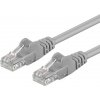 PremiumCord sp6utp15 patch UTP, RJ45-RJ45, CAT6, 15m, šedý