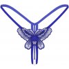 Butterfly Lyricist Blue Otvorené mini nohavičky S/M Butterfly Lyricist Blue Otvorené mini nohavičky S/M