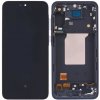 Samsung Galaxy A55 OLED displej s dotykom, Tmavomodrý rám, predný panel Samsung Galaxy A55 OLED displej s dotykom, Tmavomodrý rám, predný panel