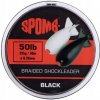 Spomb Šnúra Braided Leader Black 50m 0,26mm 22kg