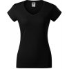 MALFINI Dámske tričko FIT s výstrihom do V - čierne XXL MALFINI Dámske tričko FIT s výstrihom do V - čierne XXL