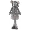 Dekorácia MagicHome Vianoce, Myška s čiapkou, 57 cm Dekorácia MagicHome Vianoce, Myška s čiapkou, 57 cm