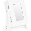 ModernHome FH-JC0120 Šperkovnica so zrkadlom 19,5 × 13,5 × 26,6 cm, biela ModernHome FH-JC0120 Šperkovnica so zrkadlom 19,5 × 13,5 × 26,6 cm, biela
