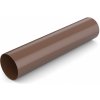 Covernit Plastový odkvapový zvod PVC 63 mm hnedá Covernit Plastový odkvapový zvod PVC 63 mm hnedá