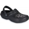 Crocs Nazuvky Classic Fuzz Lined Glitter Clog Čierna Crocs Nazuvky Classic Fuzz Lined Glitter Clog Čierna