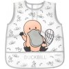 BabyOno podbradník umývateľný grey šedá