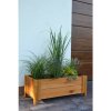 Sammer Kvalitný kvetináč z dreva v svetlo hnedej farbe SAVA1_1 Sammer Kvalitný kvetináč z dreva v svetlo hnedej farbe SAVA1_1