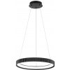Luce Ambiente Design LED závesné svietidlo Niike, čierne, Ø 50 cm, kov, CCT - LED-NIKE-S50-NER Luce Ambiente Design LED závesné svietidlo Niike, čierne, Ø 50 cm, kov, CCT - LED-NIKE-S50-NER