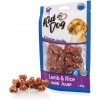 KIDDOG jehněčí maso s rýží MINI kostičky 80 g KIDDOG jehněčí maso s rýží MINI kostičky 80 g