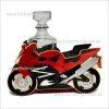 Drevená motorka cestná s fľaškou a poh. (Darček pre motorkára) Drevená motorka cestná s fľaškou a poh. (Darček pre motorkára)