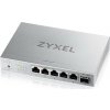 Zyxel XMG-105HP 5 Ports 2,5G + 1 SFP+, 4 ports 70W total PoE++ Desktop MultiGig unmanaged Switch Zyxel XMG-105HP 5 Ports 2,5G + 1 SFP+, 4 ports 70W total PoE++ Desktop MultiGig unmanaged Switch