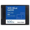 WD BLUE SSD 3D NAND WDS500G3B0A 500GB SA510 SATA/600, (R:560, W:510MB/s), 2.5 WD BLUE SSD 3D NAND WDS500G3B0A 500GB SA510 SATA/600, (R:560, W:510MB/s), 2.5