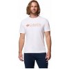 Columbia CSC Basic Logo Tee bielo oranžové