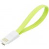 Flat micro USB Cable, ultraplochý, magnetický, délka 20 cm, zelený (green) Flat micro USB Cable, ultraplochý, magnetický, délka 20 cm, zelený (green)