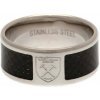 West Ham United prsteň Carbon Fibre Ring Small West Ham United prsteň Carbon Fibre Ring Small