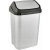 Keeper Odpadkový kôš 25 l sivý plastový