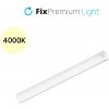 FixPremium - LED Nočné Svetlo s Pohybovým Senzorom (teplá žltá), (0.3m), biela FixPremium - LED Nočné Svetlo s Pohybovým Senzorom (teplá žltá), (0.3m), biela