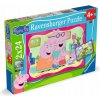 RAVENSBURGER Puzzle Prasiatko Peppa 2x24 dielikov RAVENSBURGER Puzzle Prasiatko Peppa 2x24 dielikov