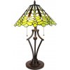 Clayre & Eef Zelená stolná lampa Tiffany Greena - Ø 41*62 cm E27/max 2*60W - Clayre & Eef Clayre & Eef Zelená stolná lampa Tiffany Greena - Ø 41*62 cm E27/max 2*60W - Clayre & Eef