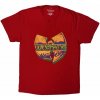 Tričko Wu-Tang Clan - New York V1, Unisex,Červená,S Tričko Wu-Tang Clan - New York V1, Unisex,Červená,S