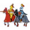 Marionetino Marionetino Rytíři na koních loutky 2 ks
