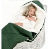 Spací pytel Merino – Zelený 70 x 190 cm Spací pytel Merino – Zelený 70 x 190 cm