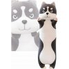 DLHÝ ČIERNY PES 110 CM HUSKY VANKÚŠ PLYŠOVÁ HRAČKA PRE DETI PLYŠÁK DLHÝ ČIERNY PES 110 CM HUSKY VANKÚŠ PLYŠOVÁ HRAČKA PRE DETI PLYŠÁK