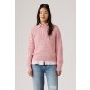 LEVI'S® Boyfriend Cable Crewneck Pullover 0037S-0006 Peachskin - Pink Farba: ružová, Veľkosť: M LEVI'S® Boyfriend Cable Crewneck Pullover 0037S-0006 Peachskin - Pink Farba: ružová, Veľkosť: M
