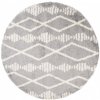 Najkoberce BOHO L225C tmavosivý / béžový kruh 160 cm kruh Najkoberce BOHO L225C tmavosivý / béžový kruh 160 cm kruh