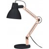 Solight Falun stolná lampa, čierna, drevené ramená, E27, moderný dizajn Solight Falun stolná lampa, čierna, drevené ramená, E27, moderný dizajn