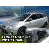 Deflektory na Ford Focus III combi, 5-dverová (+zadné), r.v.: 2011 - 2018 Deflektory na Ford Focus III combi, 5-dverová (+zadné), r.v.: 2011 - 2018