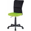 Autronic KA-2325 GRN kancelárska stolička, zelená mesh, plastový kríž, sieťovina čierna Autronic KA-2325 GRN kancelárska stolička, zelená mesh, plastový kríž, sieťovina čierna
