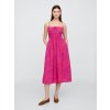 GAP Mušelínové maxi šaty s vreckami Ružová XXS Ružová Ružová GAP Mušelínové maxi šaty s vreckami Ružová XXS Ružová Ružová