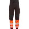 PORTWEST HI-VIS PW3 MODAFLAME FR438 / Reflexné nehorľavé antistatické nohavice Jogger - čierna / oranžová XXL PORTWEST HI-VIS PW3 MODAFLAME FR438 / Reflexné nehorľavé antistatické nohavice Jogger - čierna / oranžová XXL