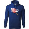 Ping Pongová legenda - Mikina pánska Cape s kapucňou - XL ( Kráľovská modrá ) Ping Pongová legenda - Mikina pánska Cape s kapucňou - XL ( Kráľovská modrá )