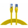 S/FTP (PiMF) Patchkábel LSOH 2m cat.7, žltý, Cu, SuperFlex S/FTP (PiMF) Patchkábel LSOH 2m cat.7, žltý, Cu, SuperFlex