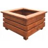 Kvetináč drevený béžový Drewmax 54 cm x 54 x 36 cm Kvetináč drevený béžový Drewmax 54 cm x 54 x 36 cm
