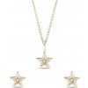 Súprava šperkov zo žltého zlata v tvare hviezdy s diamantmi KLENOTA S0404203 Súprava šperkov zo žltého zlata v tvare hviezdy s diamantmi KLENOTA S0404203
