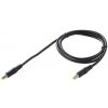 Prepojovací kábel Plug 5,5/2,1/Plug 5,5/2,1 tienený kábel 1m Prepojovací kábel Plug 5,5/2,1/Plug 5,5/2,1 tienený kábel 1m