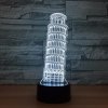 Beling 3D lampa, Šikmá Veža V Pise, 7 farebná SMNSQ209 Beling 3D lampa, Šikmá Veža V Pise, 7 farebná SMNSQ209
