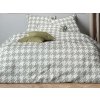 Mistral Home obliečka bavlnený satén Pied de Poule sivá - 140x200 / 70x90 cm Mistral Home obliečka bavlnený satén Pied de Poule sivá - 140x200 / 70x90 cm