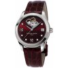 FREDERIQUE CONSTANT - Ladies Watch Diamonds Double Heart Burgundy Automatic - Dámske hodinky FREDERIQUE CONSTANT - Ladies Watch Diamonds Double Heart Burgundy Automatic - Dámske hodinky
